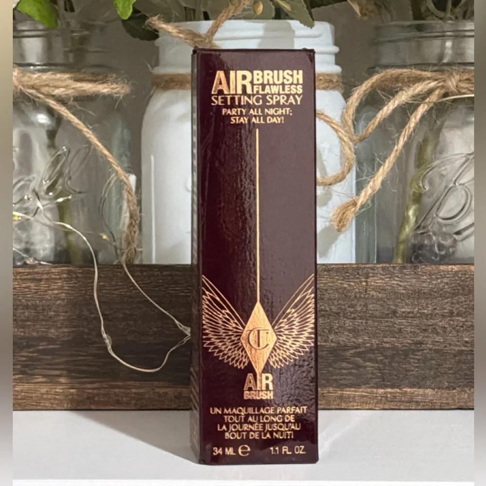 Charlotte Tilbury Airbrush Flawless Setting Spray 1.1 oz Travel Size NIB